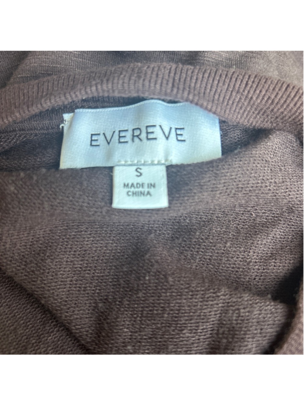 Women's Evereve Brown Long Sleeve Sweatshirt S - Picture 6 of 8